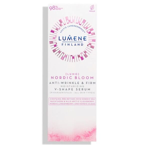 NIB Lumene Nordic Bloom Anti-wrinkle & Firm Moisturizing V-Shape Serum - Picture 3 of 6